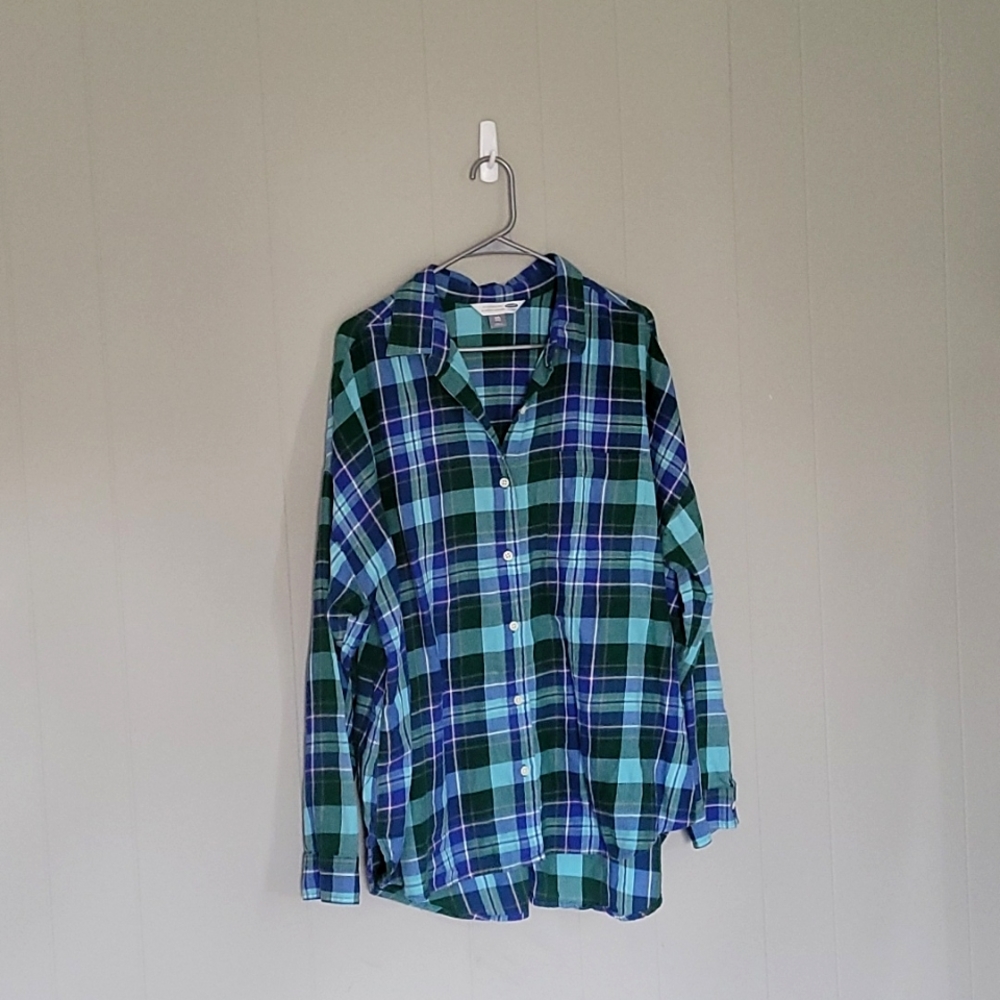 Old Navy Plaid Button Down